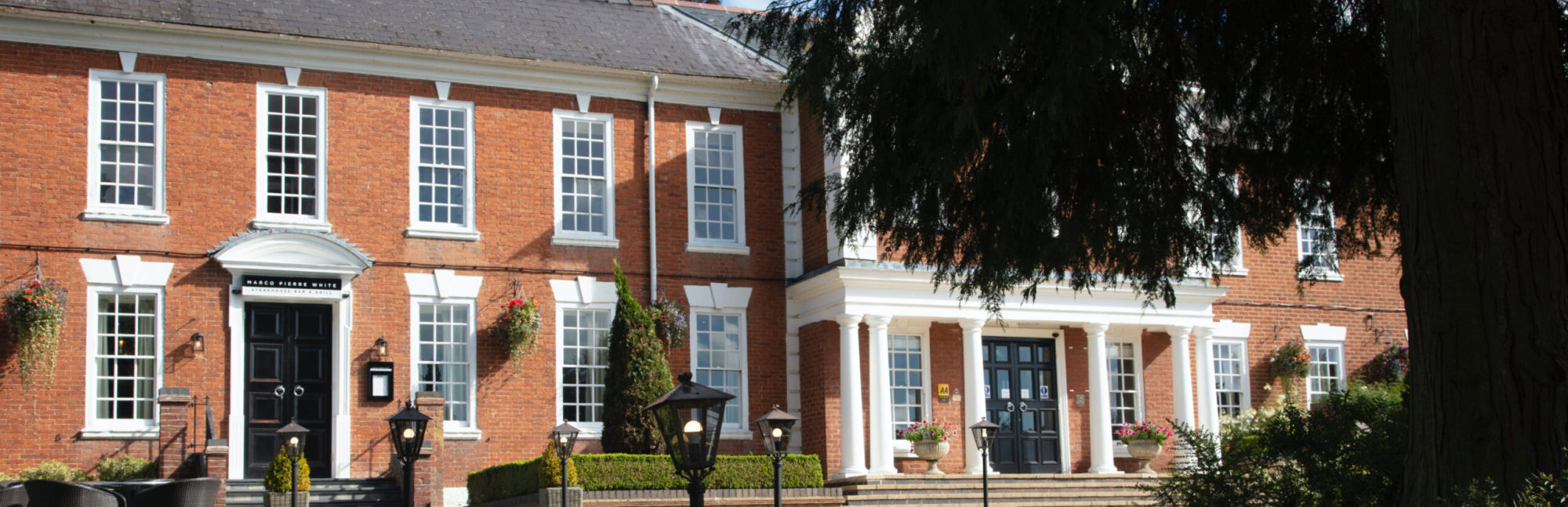 Manor Hotel Entrance